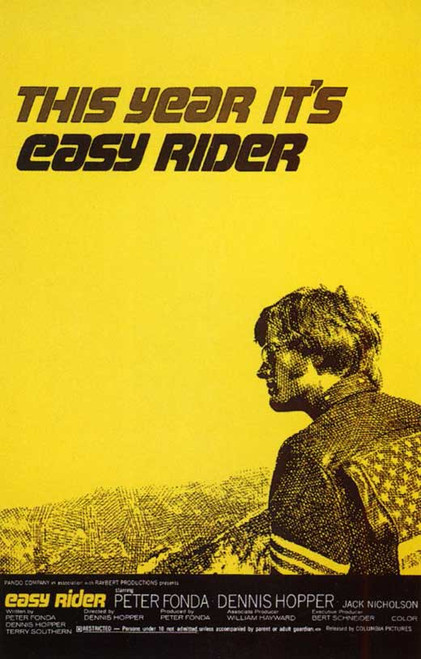 Easy Rider Movie Poster Print (11 x 17) - Item # MOVAD6983