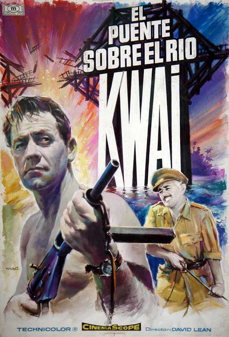 The Bridge on the River Kwai Movie Poster Print (11 x 17) - Item # MOVGB59840