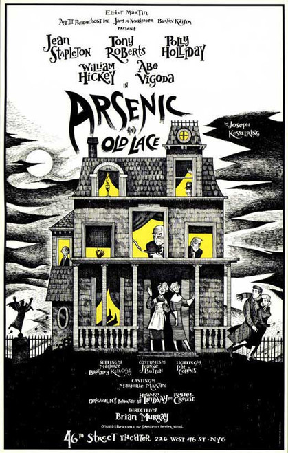 Arsenic and Old Lace (Broadway) Movie Poster Print (27 x 40) - Item # MOVEJ5089
