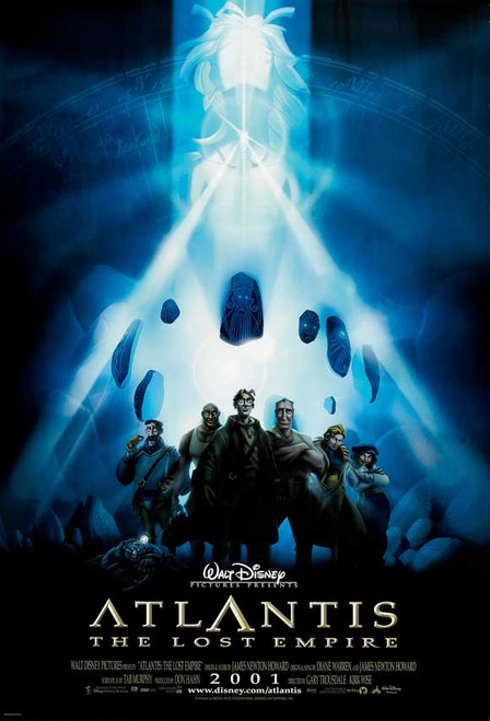 Atlantis: The Lost Empire Movie Poster Print (27 x 40) - Item # MOVAB70120