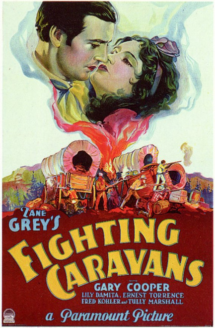 Fighting Caravans Movie Poster Print (11 x 17) - Item # MOVCE3002