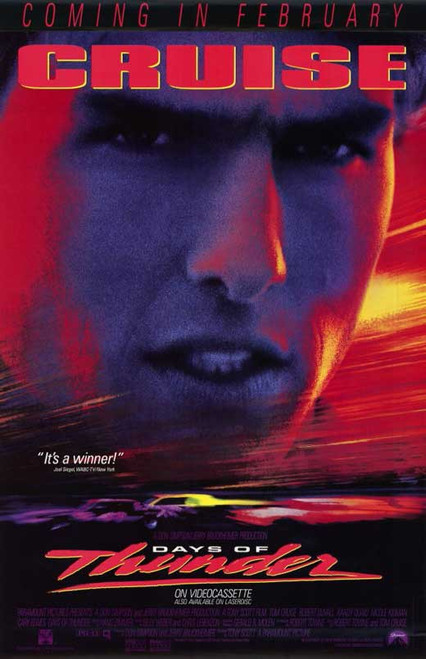 Days of Thunder Movie Poster Print (11 x 17) - Item # MOVGE0876