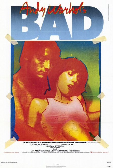 Andy Warhol's Bad Movie Poster Print (27 x 40) - Item # MOVGF8386