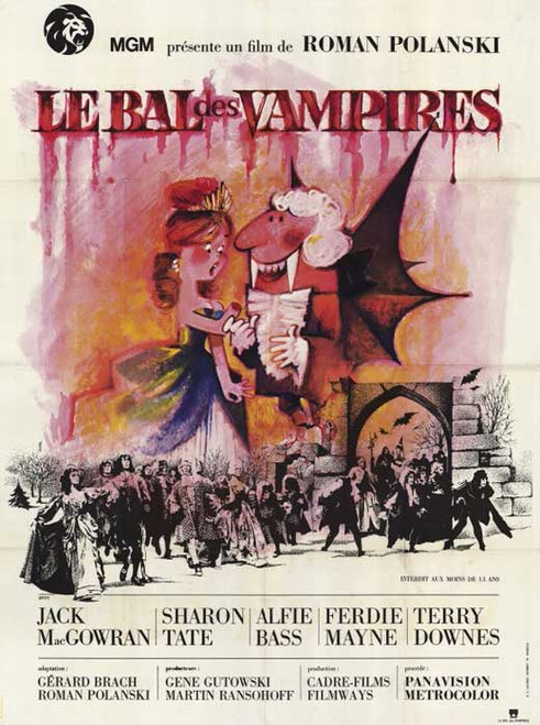 The Fearless Vampire Killers Movie Poster Print (11 x 17) - Item # MOVIE4145