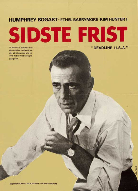 Deadline USA Movie Poster Print (11 x 17) - Item # MOVCB18650