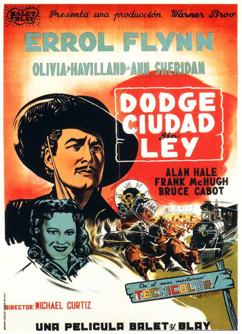 Dodge City Movie Poster Print (11 x 17) - Item # MOVGB35940