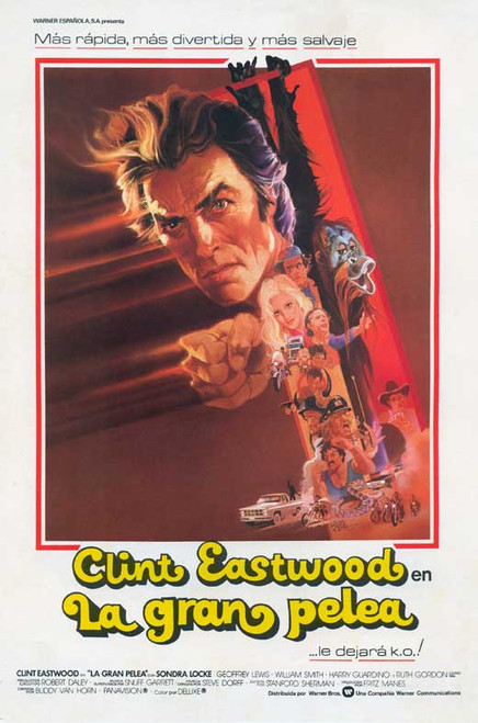 Any Which Way You Can Movie Poster Print (27 x 40) - Item # MOVAB76001