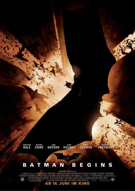 Batman Begins Movie Poster Print (27 x 40) - Item # MOVCI9977