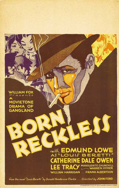 Born Reckless Movie Poster Print (11 x 17) - Item # MOVCB78711