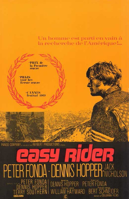 Easy Rider Movie Poster Print (11 x 17) - Item # MOVCF9676