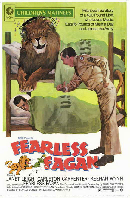 Fearless Fagan Movie Poster Print (11 x 17) - Item # MOVIE2980