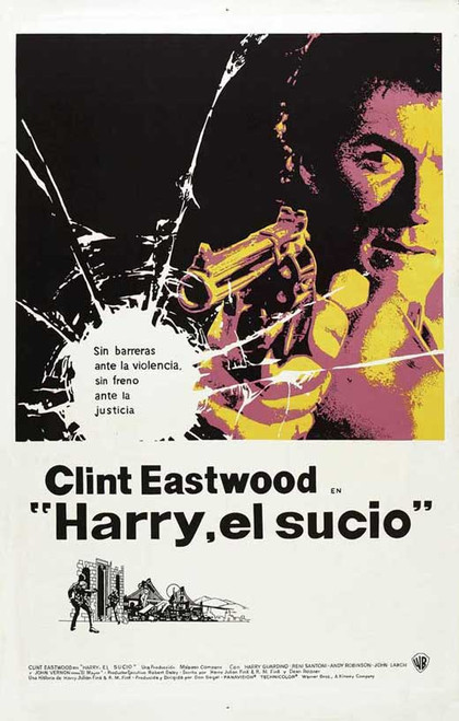Dirty Harry Movie Poster Print (11 x 17) - Item # MOVIJ9767