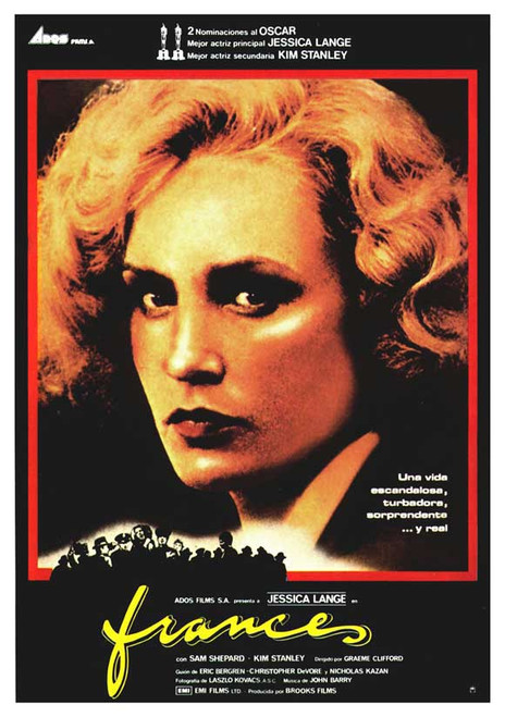 Frances Movie Poster Print (27 x 40) - Item # MOVGJ6346