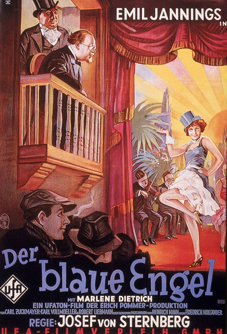 Blue Angel Movie Poster Print (11 x 17) - Item # MOVCI7629