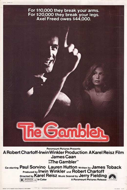 The Gambler Movie Poster Print (11 x 17) - Item # MOVCB16604