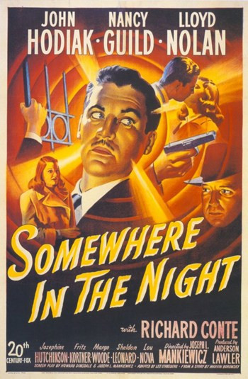 Somewhere in the Night Movie Poster (11 x 17) - Item # MOV311595