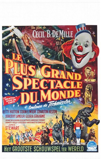 The Greatest Show on Earth Movie Poster (11 x 17) - Item # MOV412558