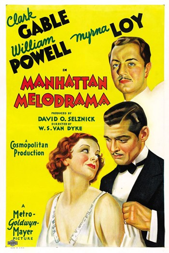 Manhattan Melodrama Movie Poster (11 x 17) - Item # MOV416917