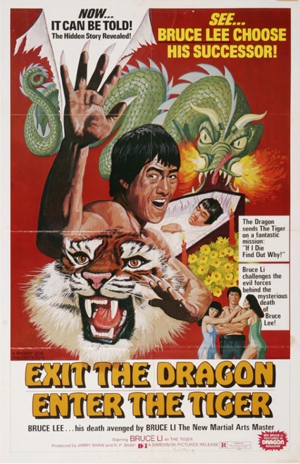 Exit the Dragon, Enter the Tiger Movie Poster Print (27 x 40) - Item # MOVII3629