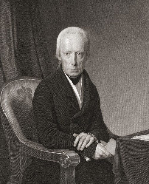 Francis II and I, 1768 � 1835.  First Emperor of Austria and last Holy Roman Emperor, King of Hungary, Croatia and Bohemia.  After the painting by Friedrich von Amerling. Poster Print by Ken Welsh (12 x 15)