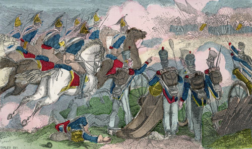 The Battle of Palo Alto, May 8, 1846, this was the first major battle of the Mexican∩┐╜American War.  From An Illuminated History of North America, from the earliest period to the present time, published 1860. Poster Print by Ken Welsh (20 x 11)