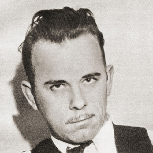 John Herbert Dillinger, 1903 - 1934.   American gangster in the Depression-era of the United States of America.  From These Tremendous Years, published 1938. Poster Print by Ken Welsh (14 x 14)
