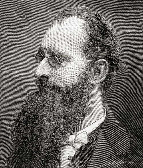 Mandell Creighton, 1843 ∩┐╜ 1901.  British historian and a bishop of the Church of England.  From The Strand Magazine, published January to June 1894. Poster Print by Hilary Jane Morgan (12 x 15)