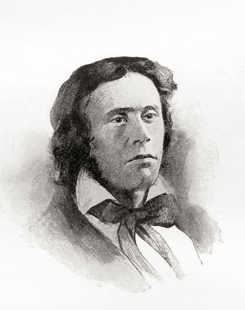 Richard Henry Dana Jr., 1815 � 1882.  American lawyer and politician.  From International Library of Famous Literature, published c.1900. Poster Print by Hilary Jane Morgan (12 x 15)