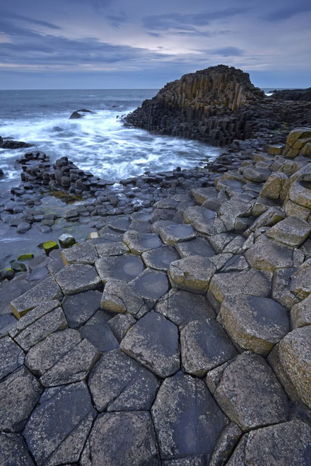 A view of the Giant's Causeway. Poster Print by Loop Images Ltd. (12 x 18)