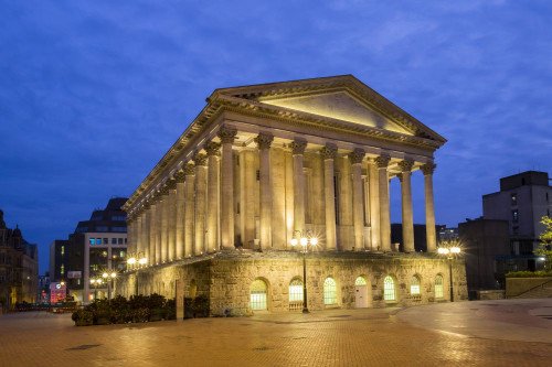 Birmingham town hall at night. Poster Print by Loop Images Ltd. (17 x 11)