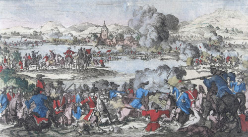 The Battle of the Boyne, 1690. Poster Print by Ken Welsh (20 x 11) The Battle of the Boyne, 1690. Poster Print by Ken Welsh (20 x 11)