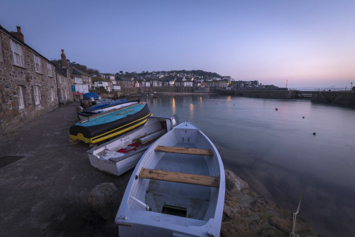 Mousehole Harbour in West Cornwall. Poster Print by Loop Images Ltd. (20 x 13)
