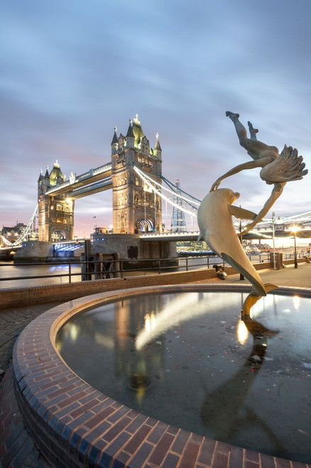 Tower Bridge over the River Thames. Poster Print by Loop Images Ltd. (11 x 17)