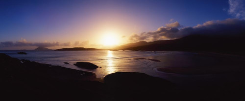 Derrynane Bay, Ring Of Kerry, County Kerry, Ireland Poster Print by The Irish Image Collection (30 x 12)