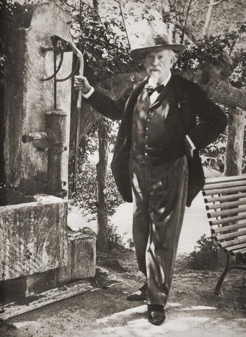 Fr╠⌐d╠⌐ric Mistral, 1830 - 1914. French writer and lexicographer of the Occitan language.  After a contemporary print. Poster Print by Ken Welsh (12 x 16)