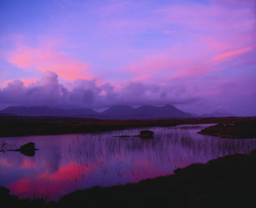 Twelve Bens, Connemara, County Galway, Ireland Poster Print by The Irish Image Collection (17 x 13)