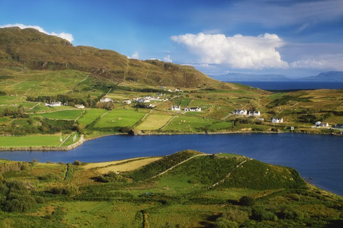 Kilcar, Co Donegal, Ireland Poster Print by The Irish Image Collection (18 x 12)