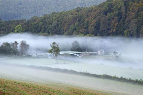 Bigsweir bridge in the lower Wye valley. Poster Print by Loop Images Ltd. (18 x 12)
