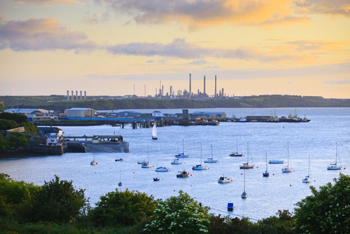 Haven Waterway in Pembroke Dock. Poster Print by Loop Images Ltd. (18 x 12)
