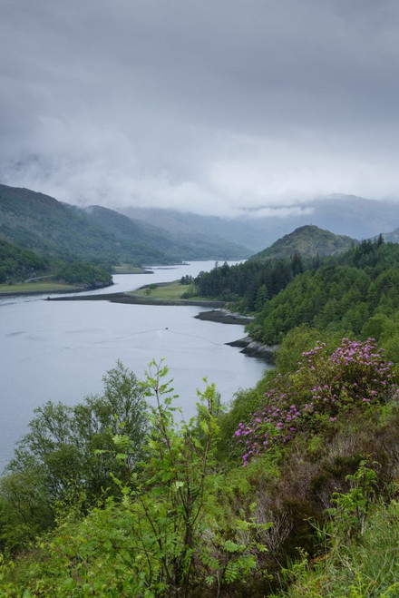Overview of Kinlochleven. Poster Print by Loop Images Ltd. (13 x 20)