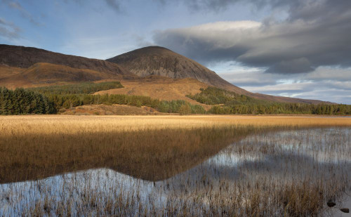 A view of Loch Cil Chriosd on the Isle of Skye. Poster Print by Loop Images Ltd. (18 x 11)