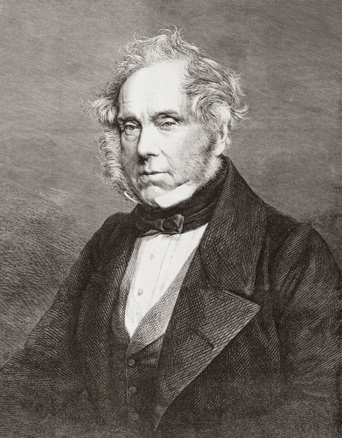 Henry John Temple, 3rd Viscount Palmerston, 1784 - 1865.  British statesman and two times Prime Minister of the United Kingdom.  From The Illustrated London News, published 1865. Poster Print by Ken Welsh (12 x 16)
