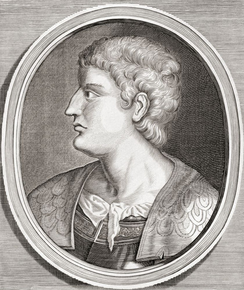 Germanicus, 15 BC - 19 AD.  Roman emperor. Poster Print by Ken Welsh (13 x 15)