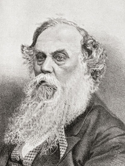Sir Titus Salt, 1st Baronet, 1803 - 1876.  English manufacturer, politician, and philanthropist. From The Business Encyclopaedia and Legal Adviser, published 1907. Poster Print by Ken Welsh (12 x 16)