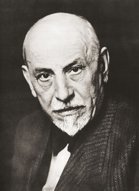 Luigi Pirandello, 1867 - 1936.  Italian dramatist, novelist, poet, and short story writer.  After a contemporary print. Poster Print by Ken Welsh (12 x 16)