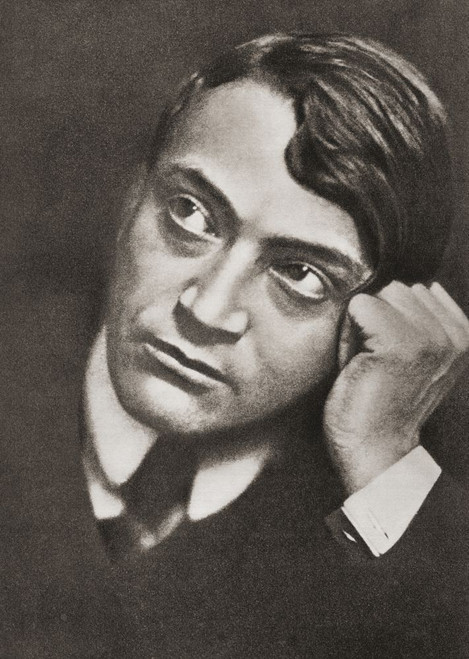 Endre Ady, 1877 -1919.  Hungarian poet and journalist.  After a contemporary print. Poster Print by Ken Welsh (12 x 16)