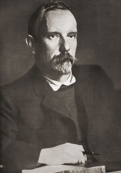 Pierre-Jules Renard, also known as Jules Renard, 1864 - 1910.  French author.  After a contemporary print. Poster Print by Ken Welsh (11 x 17)