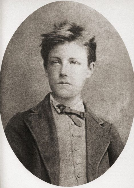 Jean Nicolas Arthur Rimbaud, 1854 - 1891.  French poet.  After a contemporary print. Poster Print by Ken Welsh (12 x 16)