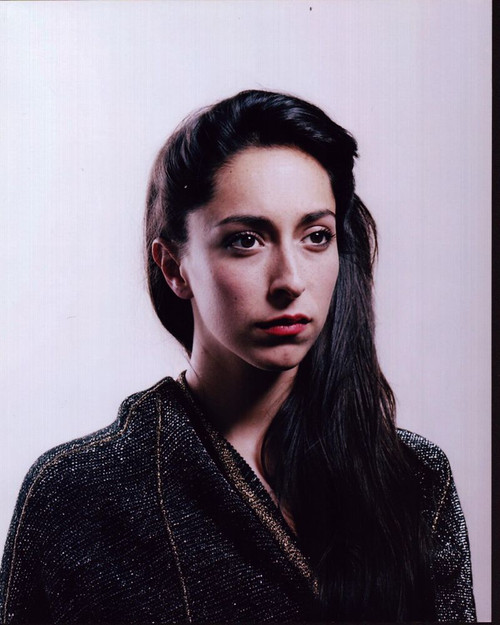 Oona Chaplin Headshot In Black And Gold Sweater Photo Print