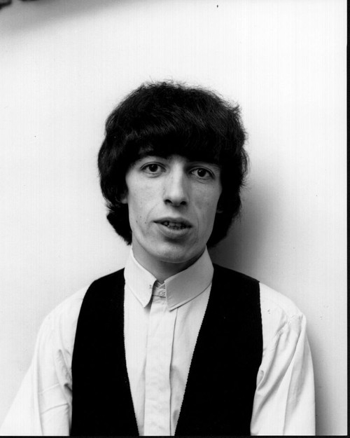 Bill Wyman Headshot In Vest Black And White Photo Print (8 x 10)